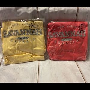 River Street Savannah Georgia T-shirts